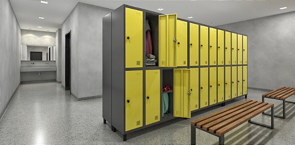 Vestiário Lockers Roupeiros