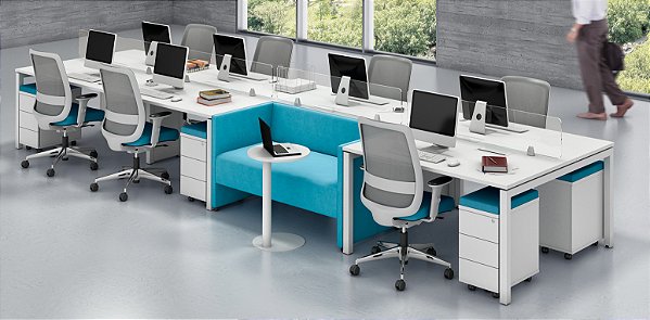 Escritório Funcional Design Clean