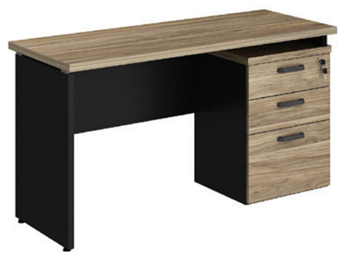 FABRICA - MESA DIN EXT 02GAV+01PASTA 135LX052PX073A YARIS GEBBWORK AMEIXA/PRETO