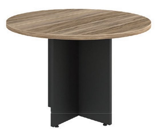 FABRICA - MESA REUNIAO REDONDA 110LX110PX073A YARIS GEBBWORK BRANCO/BRANCO