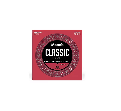 Encordoamento D'addario nylon Classic tensão média