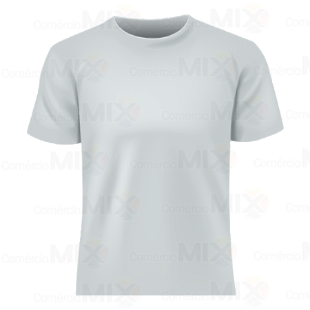CAMISETA BÁSICA GOLA C -  MASCULINA 100% POLIÉSTER