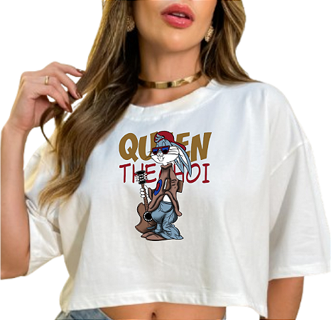 CROPEED FEMININO PERNALONGA - GOLA C - TAMANHO ÚNICO - 100% POLIESTER