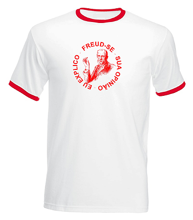 CAMISETA RINGER - FREUD-SE - 100% POLIESTER