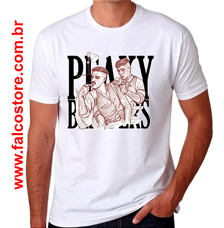 CAMISETA MASCULINA - TATTOO DE IRMÃOS SHELBYS - 100% POLIESTER