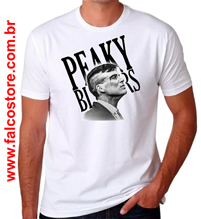 CAMISETA MASCULINA - TOMMY SHELBY - 100% POLIESTER