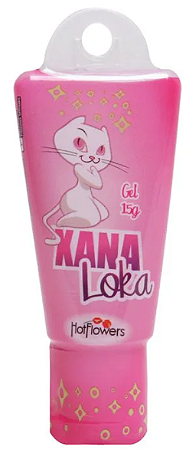 Xana Loka Gel Excitante Vibrações 15G Hot Flowers