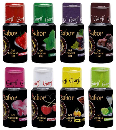 + Sabor Hot Gel Comestível 15Ml Garji