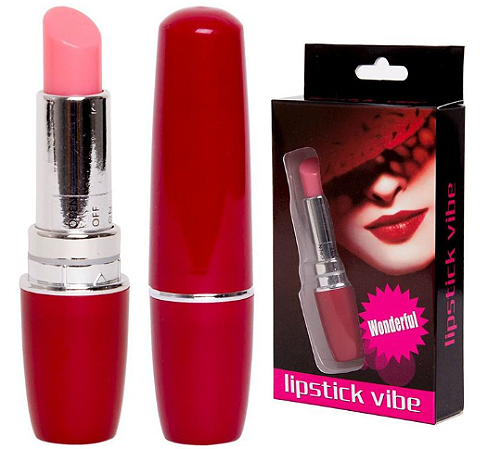 Vibrador Em Formato Batom Vipmix