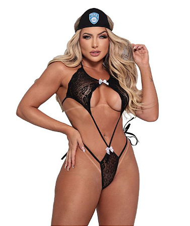 Fantasia Sensual Body Policial