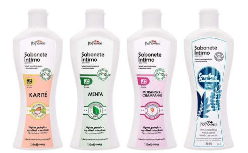 Sabonete Íntimo Hot Flowers 130ml