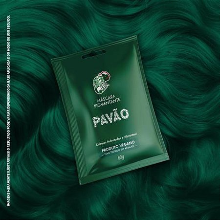 Máscara Pigmentante Pavão 60g