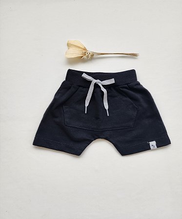 Shorts Moletinho Preto