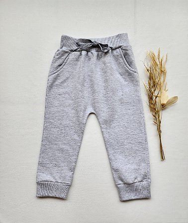 Calça Moletinho Cinza