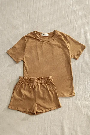 Conjunto Oversized - Mostarda
