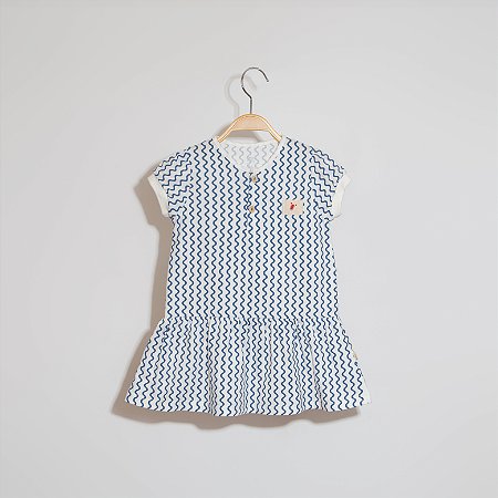 Vestido Ondinhas Lagosta