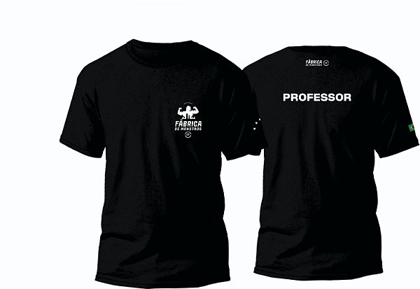 Camiseta Dry-fit PROFESSOR Uniforme Fabrica de Monstros