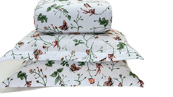 Kit Cobre Leito 3 Peças Estampas Diversas King