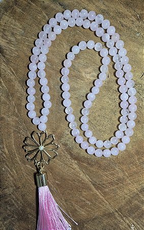 Japamala Quartzo Rosa