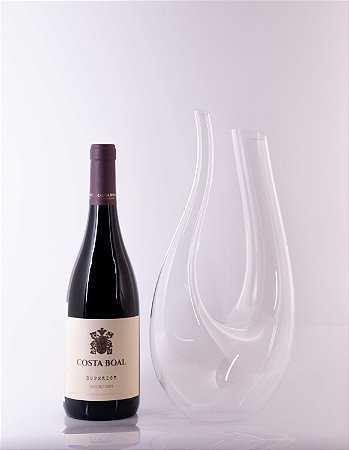 Kit Decanter + Vinho Tinto Superior Costa Boal 2019