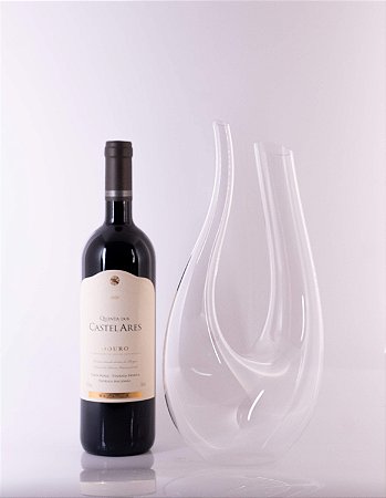 Kit Decanter + Vinho Tinto Reserva Quinta dos Castelares 2020