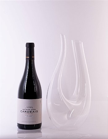 Kit Decanter + Vinho Tinto Quinta dos Cardeais Grande Reserva 2019
