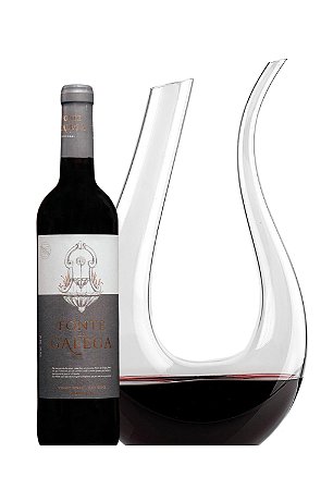 Kit Decanter + Vinho Tinto Fonte da Galega Quinta dos Castelares