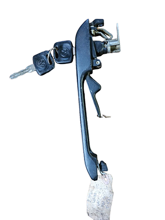 Maçaneta Externa Porta Com Chave Friso Inox Lado Direito LD VW Gol L Voyage L Parati L Saveiro L G1 até 86