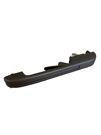 Maçaneta Externa Porta Traseira Sem Chave Friso Preto Lado Esquerdo LE VW Santana Quantum 90 à 98