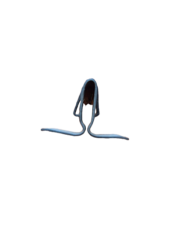 Par de Grampo Parachoque Corcel Belina II Original Ford U800225S100