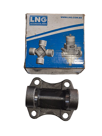 Flange Orelha Cardan 4 Furos Toyota Hilux 97/98 Usa Cruzeta 5.153x Encaixe Redondo 46mm