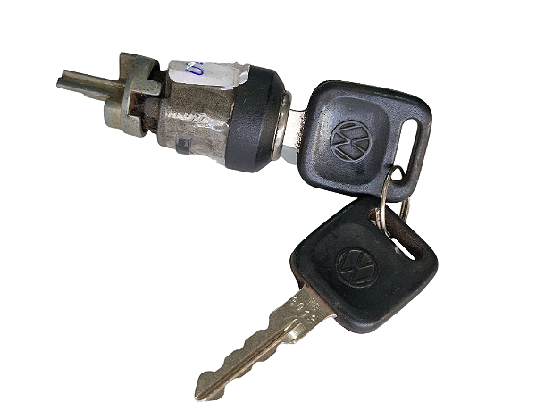 Cilindro De Ignição Com Chave Original VW Passat 74 à 77 Santana 85 à 89 Gol Voyage G1 87 à 94