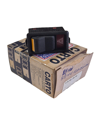 Botão Interruptor Alerta Emergencia Ford Cargo F100 F350 F1000 F4000 86/ M Carto V3F613200