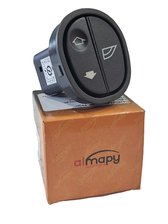 Botão Interruptor Vidro Fiesta 97/2001 Ka 97/2006 Marca Almapy 96FG14529AC