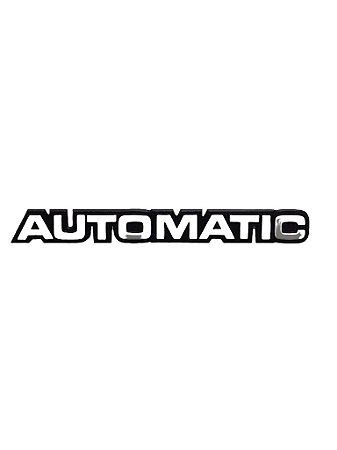 Emblema Automatic Opala e Monza 85/ Novo e Original GM 94638254