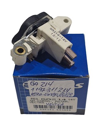 Regulador De Voltagem 14V GM Corsa Astra Vectra Omega Suprema 2012 Marca Gauss GA214