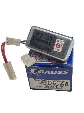 Regulador De Voltagem 14V - GA007 Gol Saveiro Fusca Kombi Marca Gauss GA007