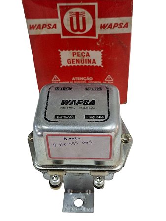 Regulador Voltagem Alternador 12V Wapsa RWAW5 Dodge Dart Charger Polara Ford Galaxie Maverick Rural F-75 Jeep Willys