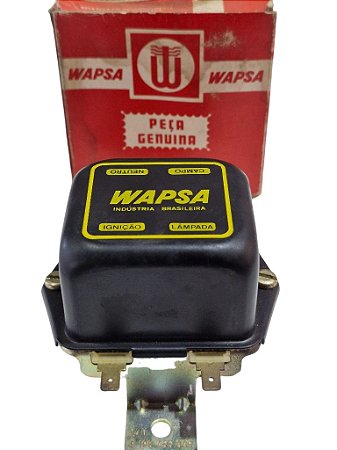 Regulador Voltagem Alternador 12V Wapsa RWAW7 9190455009 Ford Del Rey até 82 Corcel 2 e Belina após 77 Original Wapsa