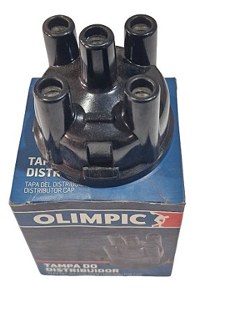 Tampa do Distribuidor Bosch 1235522027 VW Fusca Karmann-Guia Kombi TL Variant Marca Olimpic