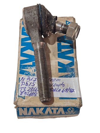 Terminal de Direção N317 GM Caravan 80 a 87 Opala 67 a 87 Dianteiro Direito/Esquerdo Rosca Direita Nakata