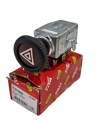 Interruptor Botão Pisca Alerta Luz Emergência VW Fusca Sedan Kombi Brasília TL Variant Original VW TRW