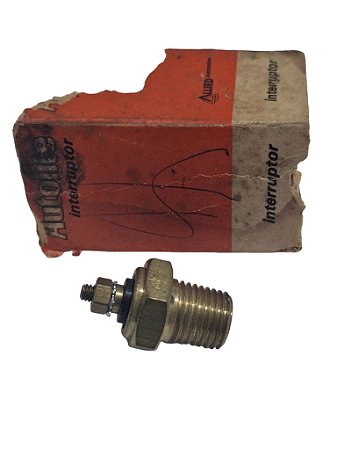 Interruptor Sensor Temperatura Partida a Frio Chevrolet Caravan Opala MTE 3017 Original Autolite Novo de Época
