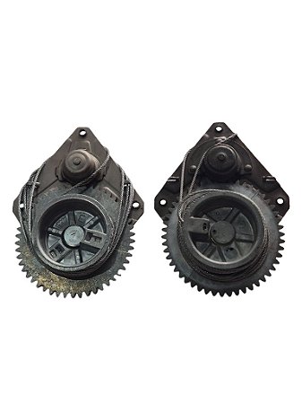 Par Maquina Vidro Porta Mecanica Lado Direito Esquerdo Chevette Até /83 GM 9299581 9299582 Novo de Época