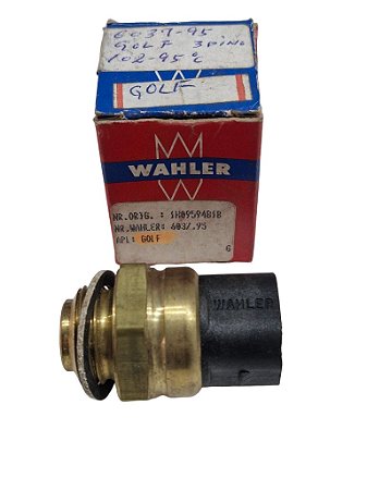 Interruptor Térmico Radiador AUDI A3 99 a 03 SEAT Ibiza 00 a 02 VW Passat 96 Polo 97 a 98 MTE 787 Wahler 6037.95/102ºC