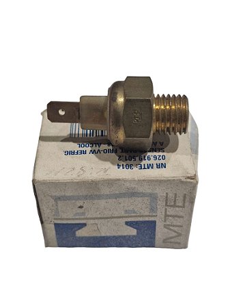 Interruptor Sensor Temperatura Partida a Frio VW Gol Parati 82 a 88 Saveiro 85 a 88 Original MTE 3014 Novo de Época