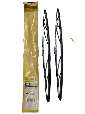 Par Palheta Braço Limpador Parabrisa Dianteiro 19" 478mm Fiesta 95 em diante Fiesta Pick-up 97 em diante Dyna 181