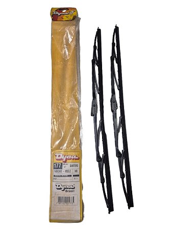 Par Palheta Braço Limpador Parabrisa Dianteiro 19" 478mm GM Omega 92 em diante Original Dyna 177 Nova de Época