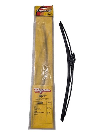Palheta Braço Limpador Traseira 15" 375mm Fiat 147 Panorama Ford Belina I e II Scala Original Dyna 126 Novo de Época