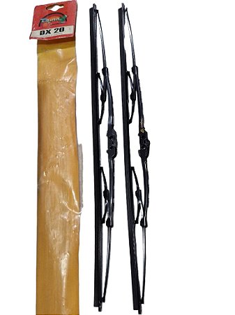 Par Palheta Braço Limpador Parabrisa Dianteiro 20" (500mm) Fiat Ford GM KIA Mitsubish Renault Volkswagen Dyna DX20